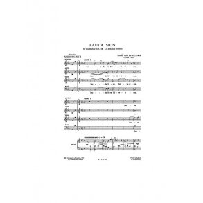 Tomas Luis De Victoria: Lauda Sion