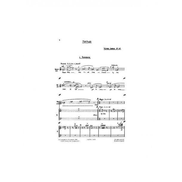 Josephs: Mortales (Vocal Score)