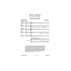 Byrd, W Beati Viscera Ssatb/Pf Red.(L/E)(Hail Mary Full Of Grace)