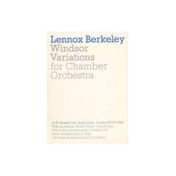 Lennox Berkeley: Windsor Variations Op.75 (Miniature Score)