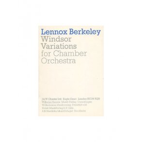 Lennox Berkeley: Windsor Variations Op.75 (Miniature Score)