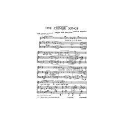 Lennox Berkeley: Five Chinese Songs Op.78