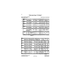 Monteverdi: Choruses From L'Orfeo (Malipiero) for SATB Chorus
