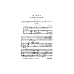 Lord Berners: Le Carrosse Du Saint Sacrement (Vocal Score)
