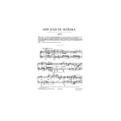Goossens: Don Juan De Manara (Vocal Score)
