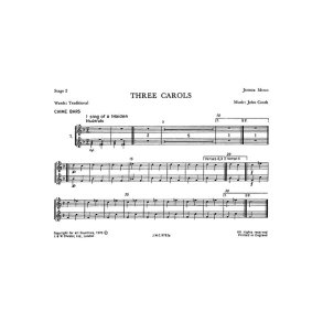 Coath, J Three Carols Junior Music Stage 2 Parts