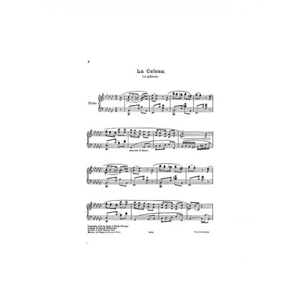 Ignazio Cervantes: Three Dances - Piano