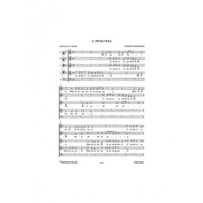 Monteverdi, C O Primavera Ssatb