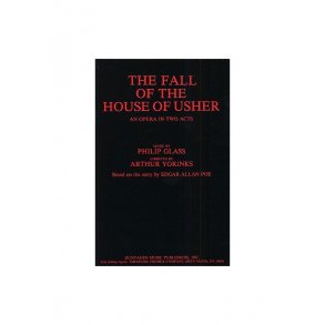 Glass The Fall Of The House Of Usher (e) Libretto