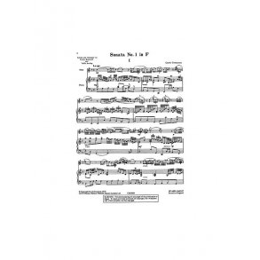 Carlo Tessarini: Sonata No.1 In F For Oboe And Piano