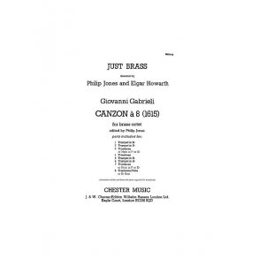 Giovanni Gabrieli: Canzon - Brass Octet (Just Brass No.44)