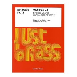 Giovanni Gabrieli: Canzon - Brass Quartet (Just Brass No.13)