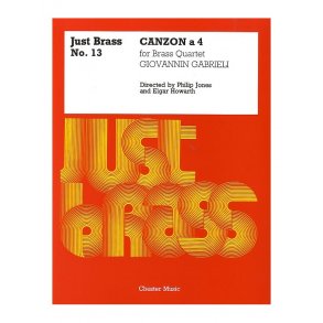 Giovanni Gabrieli: Canzon - Brass Quartet (Just Brass No.13)