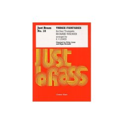 Richard Wagner: Three Fanfares For Four Trumpets (Just Brass No.18)