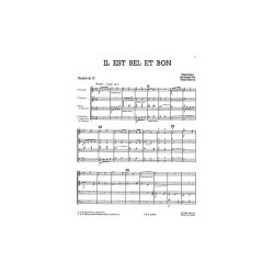Pierre Passereau: Il Est Bel Et Bon - Brass Quartet (Just Brass No.21)