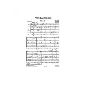 Paul Peuerl: Four Dances - Brass Quartet (Just Brass No.27)