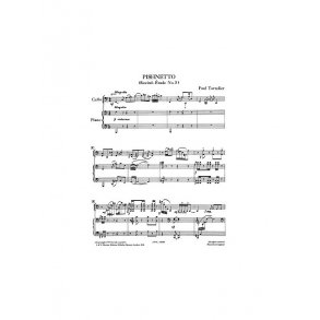 Tortelier, P Pishnetto Recital - Etude No.5 Cello And Piano