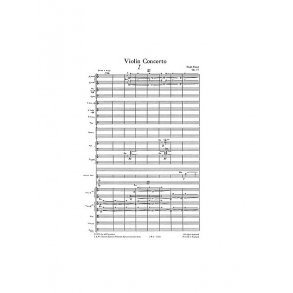 Hugh Wood: Concerto For Violin And Orchestra Op. 17  (Full Score)