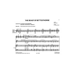 The Beast Of Bettesthorne Piano Score and Parts (Voices and Recorders, 15 Libretti 5 Percussion)