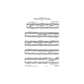 Lennox Berkeley: Four Piano Studies Op. 82