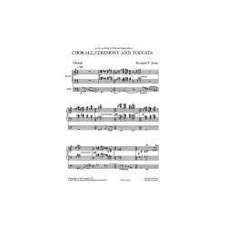 Kenneth Jones: Chorale, Ceremony And Toccata For Organ