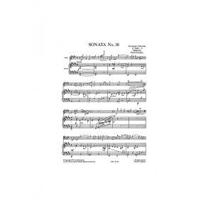 Giuseppe Valentini: Sonata No.10 In E Major For Cello and Piano