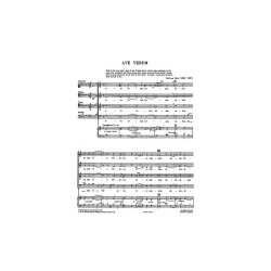 Byrd, W Ave Verum Satb (From Chester Motet Book 2-english)