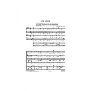 Byrd, W Ave Verum Satb (From Chester Motet Book 2-english)