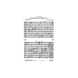 Thea Musgrave: Chamber Concerto No.1 For Nine Instruments (Full Score)