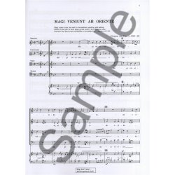 The Chester Book Of Motets Vol. 6: Christmas And Advent Motets For 4 Voices