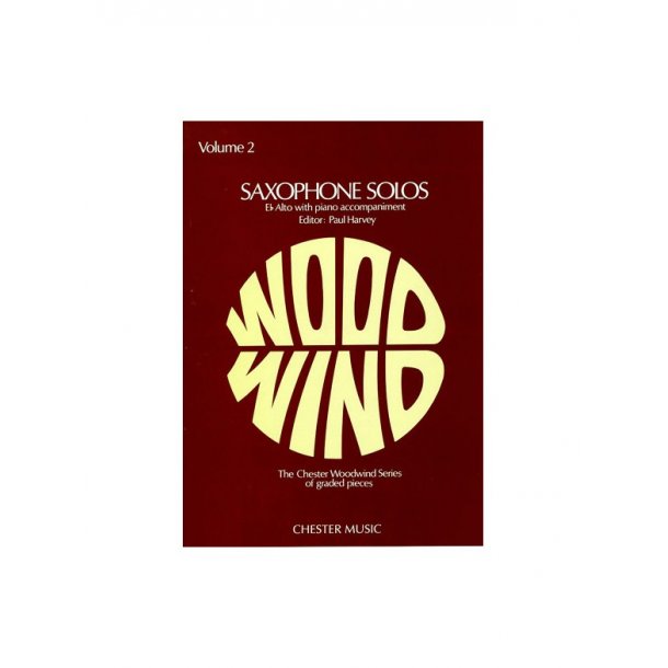 Saxophone Solos Volume 2 E Flat Alto Saxophone