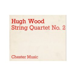 Hugh Wood: String Quartet No.2 Op.13 (Study Score)