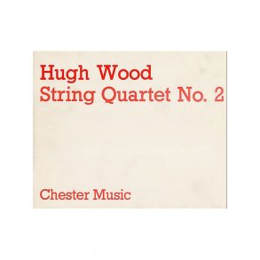 Hugh Wood: String Quartet No.2 Op.13 (Study Score)