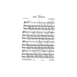 Lennox Berkeley: Five Housman Songs Op.14 No.3