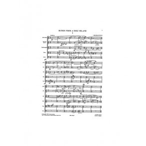 Peter Maxwell Davies: Runes From A Holy Island  for 6 Players (Full Score)