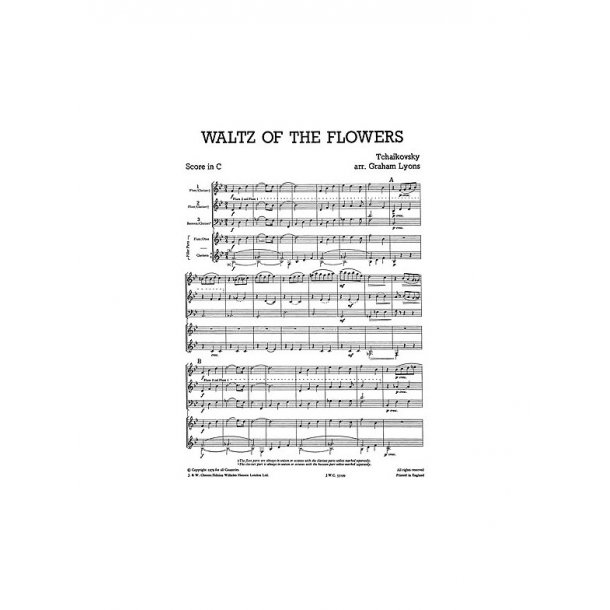 Mixed Bag No.1: Tchaikovsky - Waltz Of The Flowers (Score/Parts)