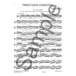 Theobald Boehm: Twenty-Four Capriccios For Solo Flute
