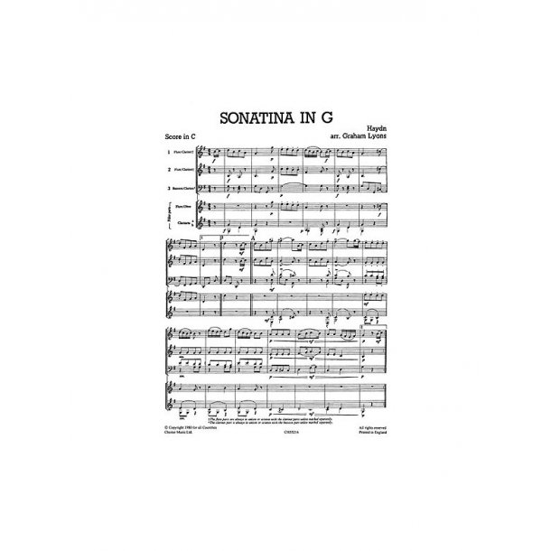 Mixed Bag No.4: Franz Joseph Haydn - Sonatina in G