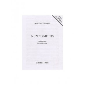 Geoffrey Burgon: Nunc Dimittis (Voice/Organ)