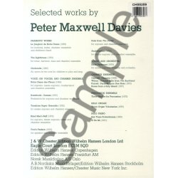 Henry Purcell And Peter Maxwell Davies: Fantasia Upon One Note