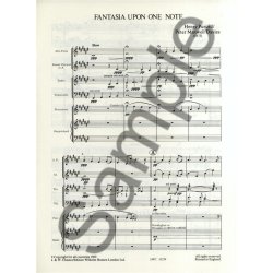 Henry Purcell And Peter Maxwell Davies: Fantasia Upon One Note