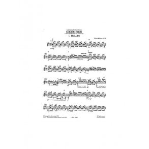 Biberian: Columbine - Suite For Solo Guitar