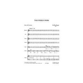 Geoffrey Burgon: This World From