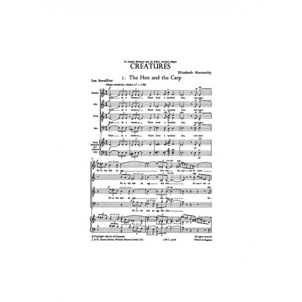 Elizabeth Maconchy: Creatures