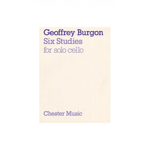 Geoffrey Burgon: Six Studies For Cello