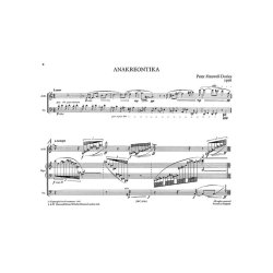 Peter Maxwell Davies: Anakreontika (Performing Score)