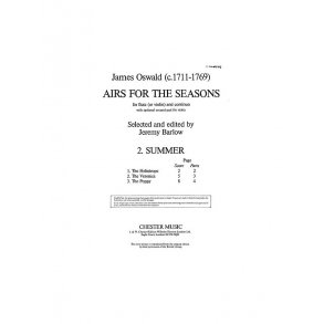 Oswald Airs For The Seasons: No.2 Summer Flute And Piano