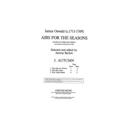 Oswald: Airs For The Seasons: No.3 Autumn  Flute And Piano