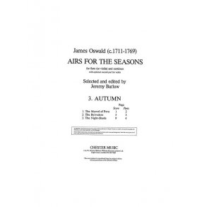 Oswald: Airs For The Seasons: No.3 Autumn  Flute And Piano