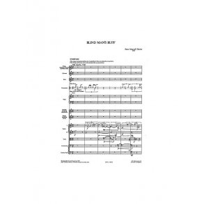 Maxwell Davies: Blind Man's Buff (Full Score)